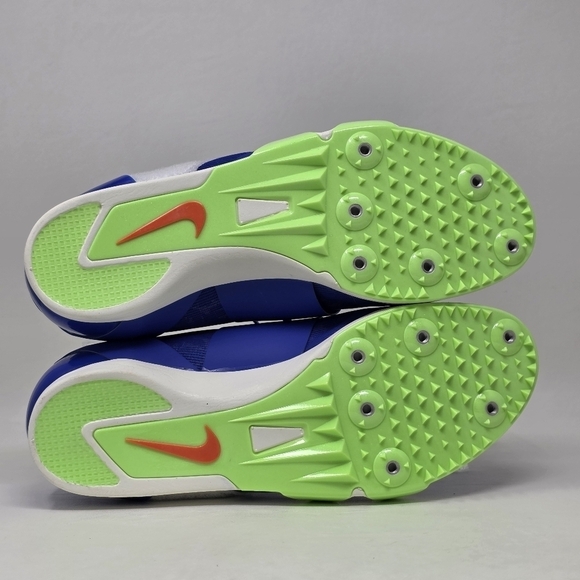 Nike Pole Vault Elite Track & Field Spikes Men\'s Size 8.5 Blue AA1204-400 NEW main image 5
